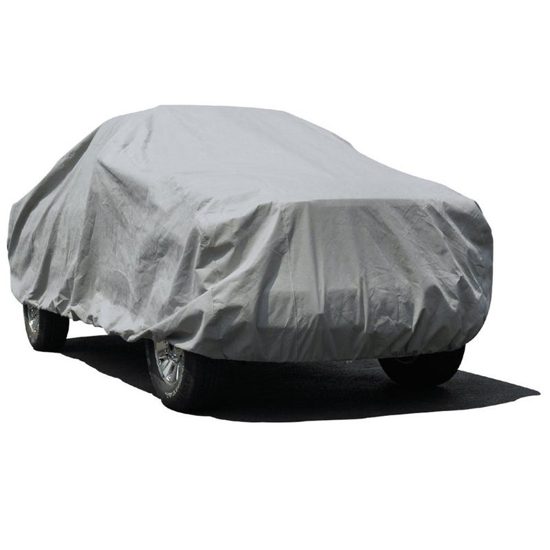 Budge Lite Truck Cover Indoor, Dustproof, UV Resistant Truck Cover Fits Full Size Trucks up to 232" L x 70" W x 60" H, Gray, Size T-3X: Fits up to 232" - Image 1